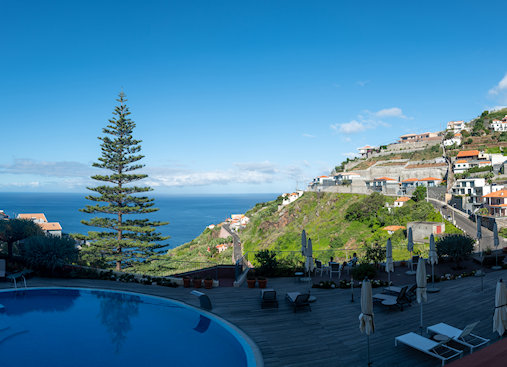 Widok z hotelu Do Campe