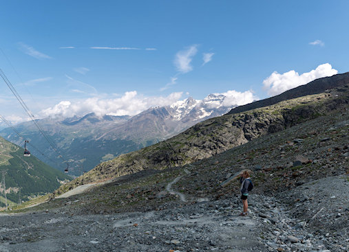 Widok z hotelu Do Campe