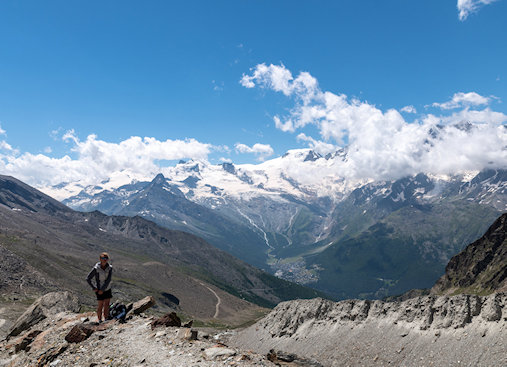 Widok z hotelu Do Campe