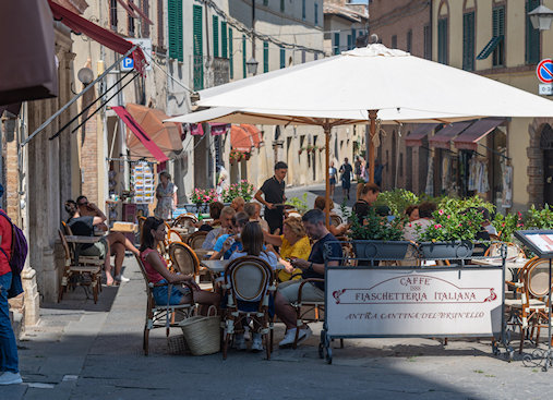 Widok z hotelu Do Campe